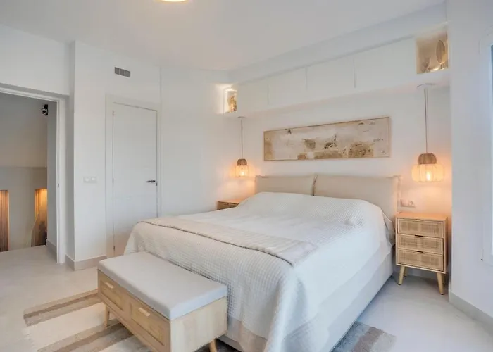 아파트 Atico Duplex En Con Vistas Al Mar Y Montana A 10 Min De La Playa *