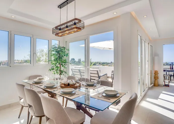 아파트 Atico Duplex En Con Vistas Al Mar Y Montana A 10 Min De La Playa *